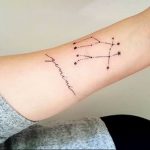 Фото созвездие близнецы тату 12.07.2019 №026 - constellation twins tattoo - tattoo-photo.ru