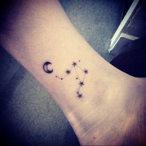 Фото созвездие весов тату 12.07.2019 №003 - constellation Libra tattoo - tattoo-photo.ru