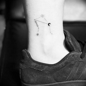 Фото созвездие весов тату 12.07.2019 №009 - constellation Libra tattoo - tattoo-photo.ru