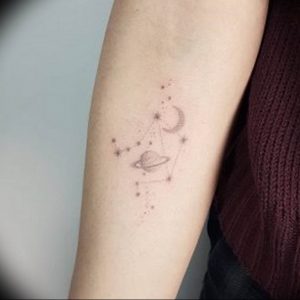 Фото созвездие весов тату 12.07.2019 №011 - constellation Libra tattoo - tattoo-photo.ru