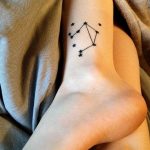 Фото созвездие весов тату 12.07.2019 №012 - constellation Libra tattoo - tattoo-photo.ru