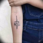 Фото созвездие весов тату 12.07.2019 №030 - constellation Libra tattoo - tattoo-photo.ru