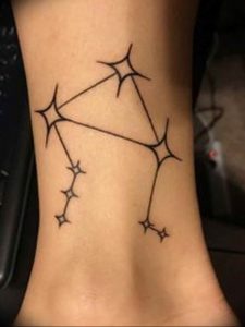 Фото созвездие весов тату 12.07.2019 №033 - constellation Libra tattoo - tattoo-photo.ru