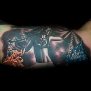 Фото созвездие весов тату 12.07.2019 №039 - constellation Libra tattoo - tattoo-photo.ru