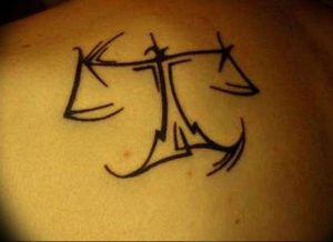 Фото созвездие весов тату 12.07.2019 №044 - constellation Libra tattoo - tattoo-photo.ru