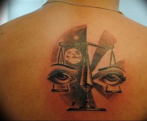 Фото созвездие весов тату 12.07.2019 №045 - constellation Libra tattoo - tattoo-photo.ru