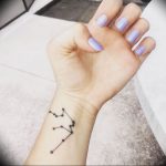 Фото созвездие водолея тату 12.07.2019 №019 - Aquarius constellation tatto - tattoo-photo.ru