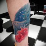 Фото созвездие водолея тату 12.07.2019 №049 - Aquarius constellation tatto - tattoo-photo.ru