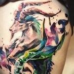 Фото созвездие козерога тату 12.07.2019 №025 - Capricornus Tattoo - tattoo-photo.ru