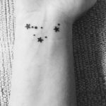 Фото созвездие козерога тату 12.07.2019 №028 - Capricornus Tattoo - tattoo-photo.ru