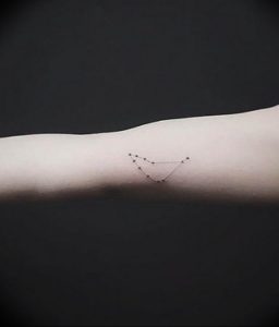 Фото созвездие козерога тату 12.07.2019 №046 - Capricornus Tattoo - tattoo-photo.ru