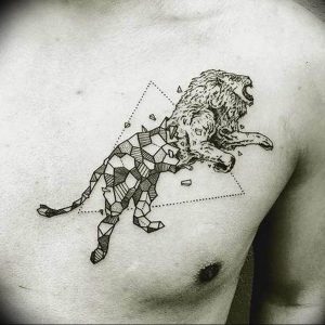 Фото созвездие льва тату 12.07.2019 №009 - constellation lion tattoo - tattoo-photo.ru