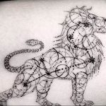 Фото созвездие льва тату 12.07.2019 №017 - constellation lion tattoo - tattoo-photo.ru