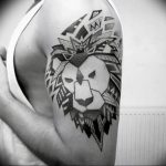 Фото созвездие льва тату 12.07.2019 №022 - constellation lion tattoo - tattoo-photo.ru