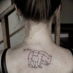 Фото созвездие медведицы тату 12.07.2019 №001 - constellation bears tatt - tattoo-photo.ru