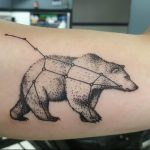 Фото созвездие медведицы тату 12.07.2019 №004 - constellation bears tatt - tattoo-photo.ru