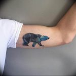 Фото созвездие медведицы тату 12.07.2019 №006 - constellation bears tatt - tattoo-photo.ru