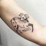 Фото созвездие овна тату 12.07.2019 №014 - constellation ram tattoo - tattoo-photo.ru