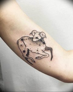 Фото созвездие овна тату 12.07.2019 №014 - constellation ram tattoo - tattoo-photo.ru