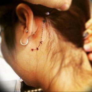 Фото созвездие овна тату 12.07.2019 №031 - constellation ram tattoo - tattoo-photo.ru