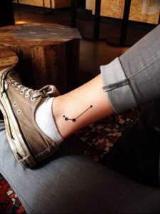 Фото созвездие овна тату 12.07.2019 №039 - constellation ram tattoo - tattoo-photo.ru
