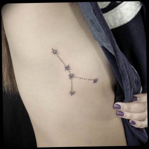 Фото созвездие рака тату 12.07.2019 №002 - constellation cancer tattoo - tattoo-photo.ru