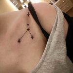 Фото созвездие рака тату 12.07.2019 №003 - constellation cancer tattoo - tattoo-photo.ru