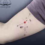 Фото созвездие рака тату 12.07.2019 №007 - constellation cancer tattoo - tattoo-photo.ru