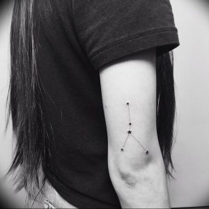 Фото созвездие рака тату 12.07.2019 №013 - constellation cancer tattoo - tattoo-photo.ru