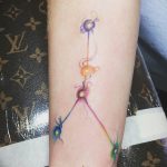 Фото созвездие рака тату 12.07.2019 №019 - constellation cancer tattoo - tattoo-photo.ru