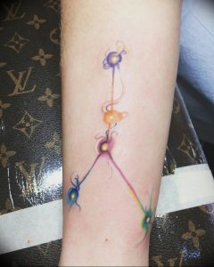 Фото созвездие рака тату 12.07.2019 №019 - constellation cancer tattoo - tattoo-photo.ru