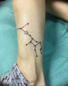 Фото созвездие рака тату 12.07.2019 №028 - constellation cancer tattoo - tattoo-photo.ru