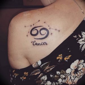 Фото созвездие рака тату 12.07.2019 №029 - constellation cancer tattoo - tattoo-photo.ru