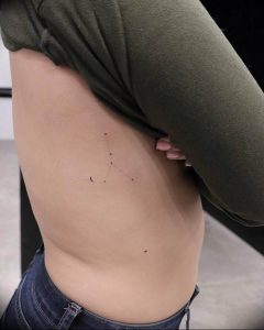 Фото созвездие рака тату 12.07.2019 №033 - constellation cancer tattoo - tattoo-photo.ru