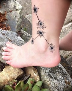 Фото созвездие рака тату 12.07.2019 №037 - constellation cancer tattoo - tattoo-photo.ru