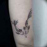 Фото созвездие рыбы тату 12.07.2019 №010 - constellation fish tattoo - tattoo-photo.ru