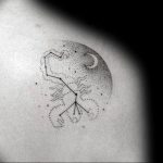 Фото созвездие скорпиона тату 12.07.2019 №005 - constellation scorpion ta - tattoo-photo.ru