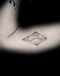 Фото созвездие скорпиона тату 12.07.2019 №007 - constellation scorpion ta - tattoo-photo.ru