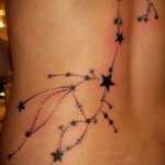 Фото созвездие скорпиона тату 12.07.2019 №017 - constellation scorpion ta - tattoo-photo.ru