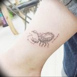 Фото созвездие скорпиона тату 12.07.2019 №024 - constellation scorpion ta - tattoo-photo.ru