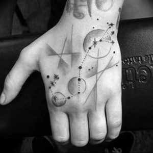 Фото созвездие скорпиона тату 12.07.2019 №039 - constellation scorpion ta - tattoo-photo.ru