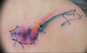 Фото созвездие скорпиона тату 12.07.2019 №050 - constellation scorpion ta - tattoo-photo.ru