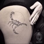 Фото созвездие скорпиона тату 12.07.2019 №058 - constellation scorpion ta - tattoo-photo.ru