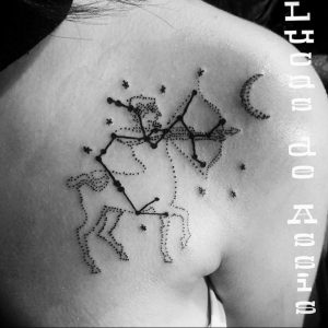 Фото созвездие стрельца тату 12.07.2019 №004 - constellation archer tattoo - tattoo-photo.ru