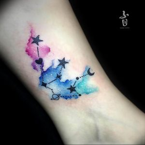 Фото созвездие стрельца тату 12.07.2019 №009 - constellation archer tattoo - tattoo-photo.ru