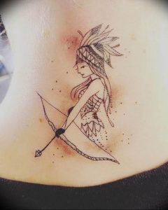 Фото созвездие стрельца тату 12.07.2019 №052 - constellation archer tattoo - tattoo-photo.ru