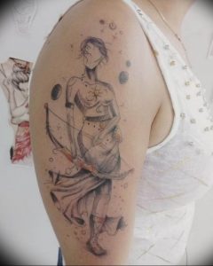 Фото созвездие стрельца тату 12.07.2019 №059 - constellation archer tattoo - tattoo-photo.ru