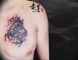 Фото созвездие стрельца тату 12.07.2019 №062 - constellation archer tattoo - tattoo-photo.ru