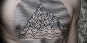 Фото тату горы геометрия 23.07.2019 №031 - mountain tattoo geometry - tattoo-photo.ru