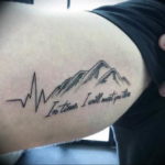 Фото тату горы на руке 23.07.2019 №020 - mountain tattoo on hand - tattoo-photo.ru